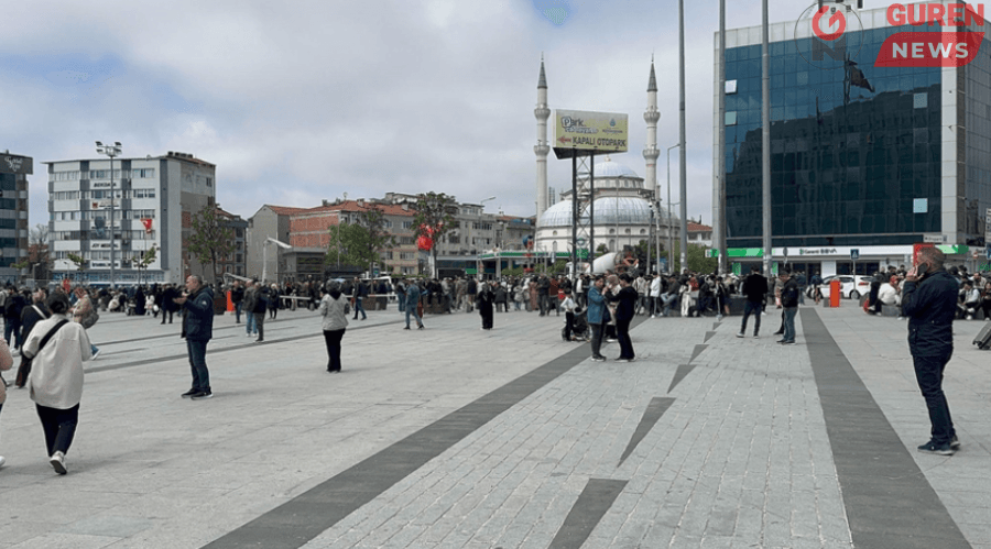 Истанбулд газар хөдөлсний улмаас олон хүн гэмтэж бэртжээ