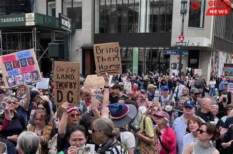 АНУ-ын олон хотод эсэргүүцлийн жагсаал зохион байгуулжээ