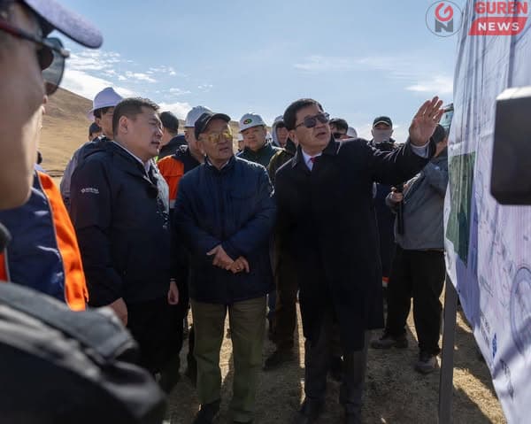 Багахангай-Хөшигийн хөндий чиглэлийн 102.5 км салбар төмөр замын трассын бүтээн байгуулалтыг эхлүүллээ