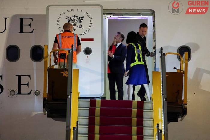 Францын Ерөнхийлөгч эхнэртээ алгадуулсан шалтгаанаа тоглоом, наргиа байсан гэв