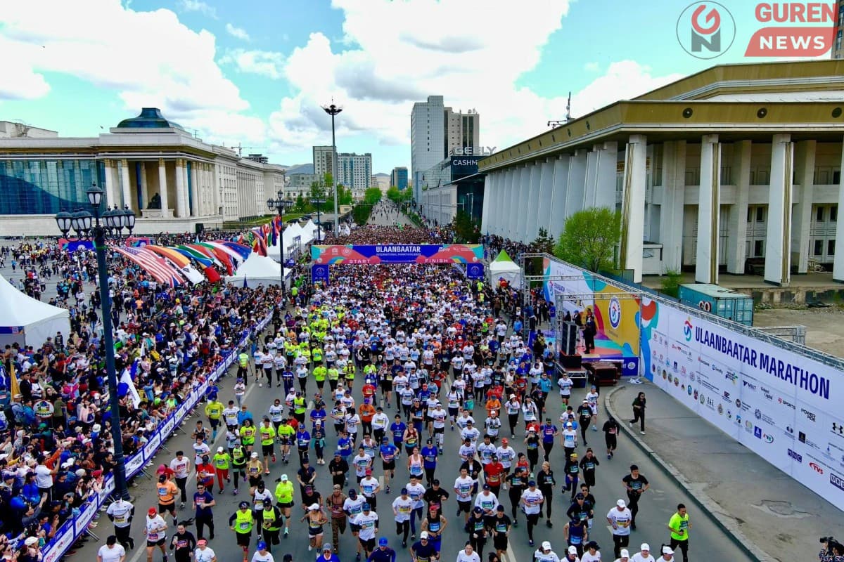 Марафонд 41 улсын 30 мянга орчим иргэн оролцож байна