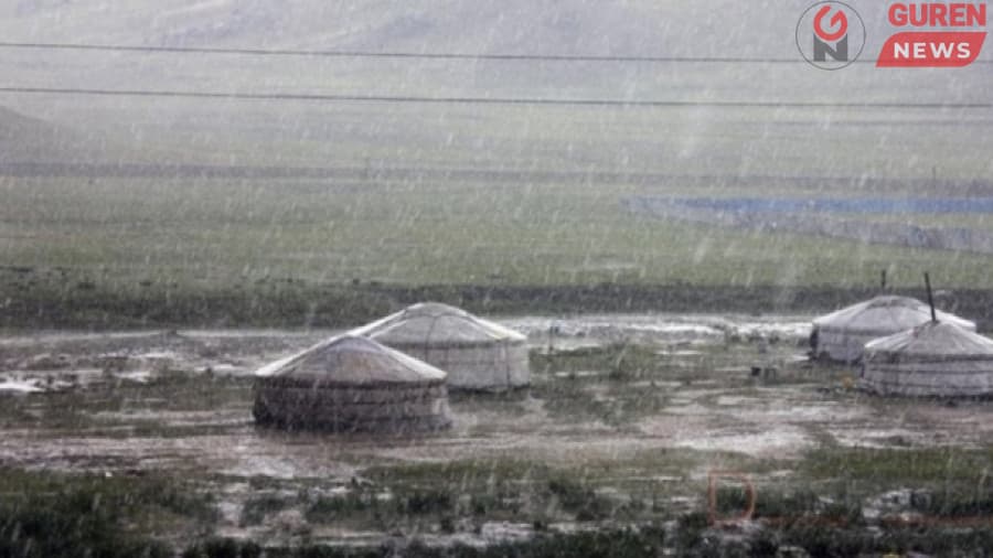 Сэрэмжлүүлэг:Усархаг аадар бороо, аянга, цахилгаан, мөндөр, үерийн аюулаас сэрэмжлүүлж байна