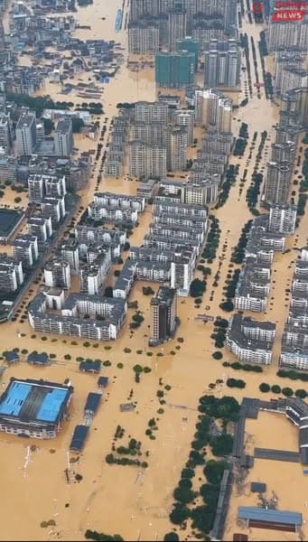 БНХАУ-ын Гуйжоу хотод түүхэнд байгаагүй их хэмжээний үер буужээ