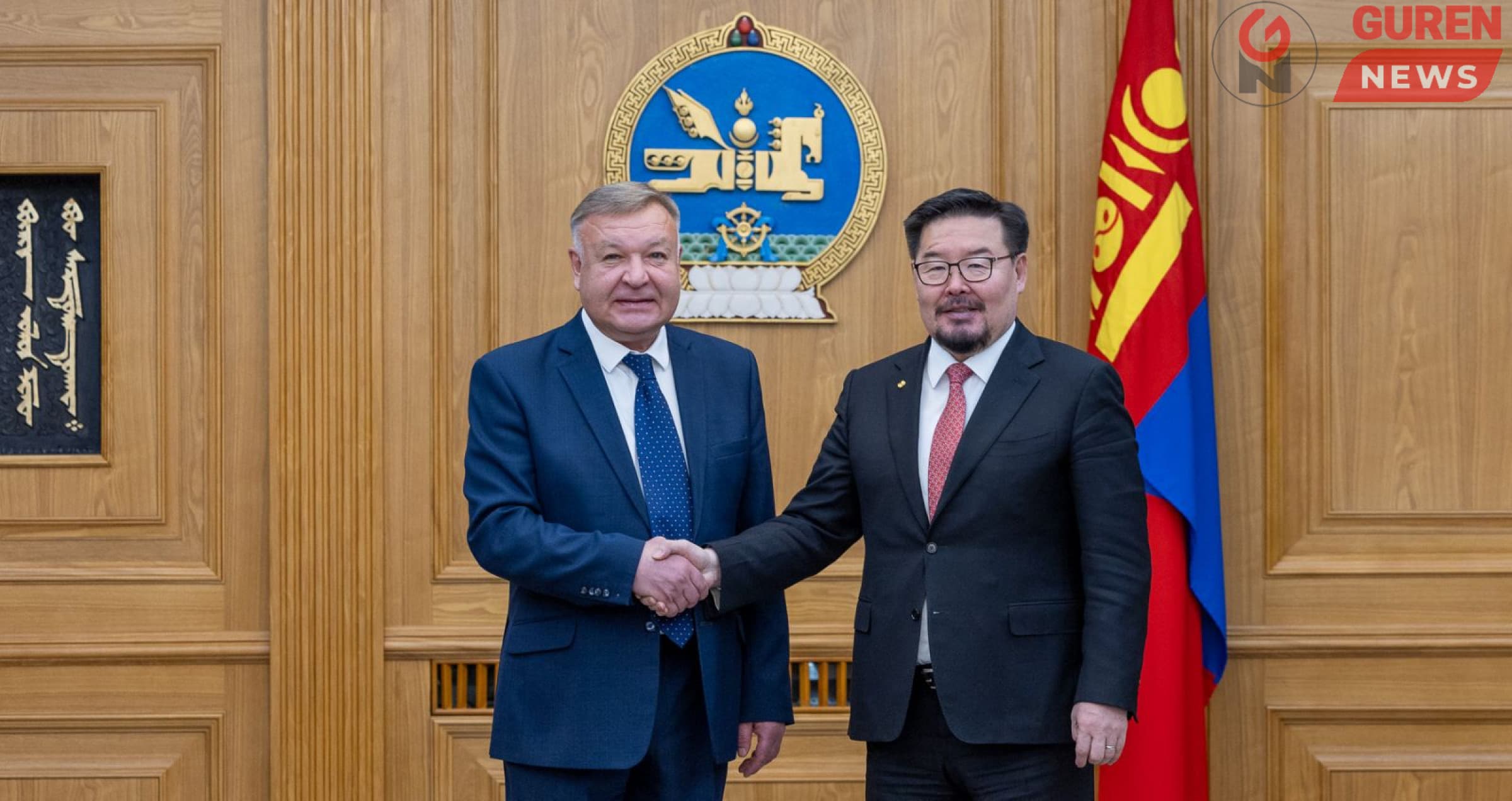 Ерөнxий сайд Г.Зандашатар ОXУ-ын элчин сайдыг xүлээн авч уулзав