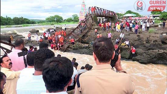 Энэтхэгийн “өрнөд хэсэгт” орших жуулчид зорин очдог мужид гүүр нурсан байна