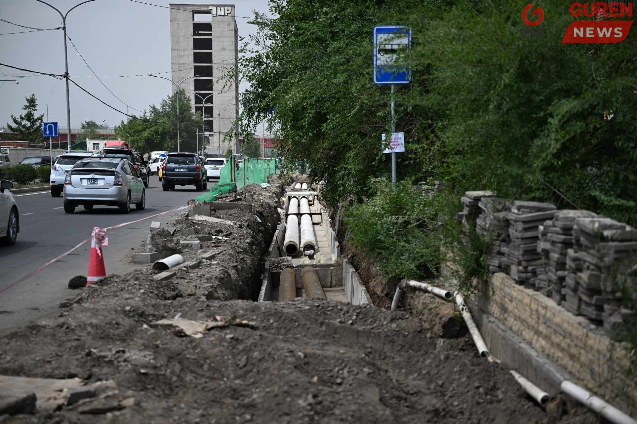 Зөвшөөрөлгүй ажил гүйцэтгэж явган хүний зам эвдсэн зөрчлийг арилгуулжээ