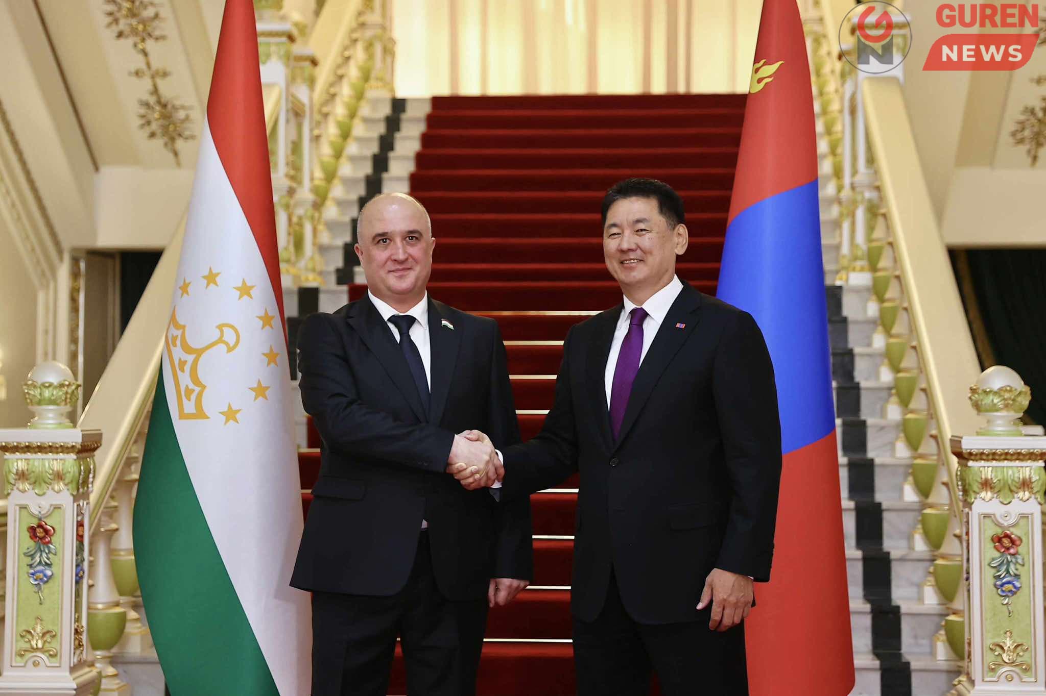 Ерөнхийлөгч У.Хүрэлсүхэд Тажикистан Улсын Мажлиси Намояндогон-ы дарга Идизода Файзали бараалхлаа