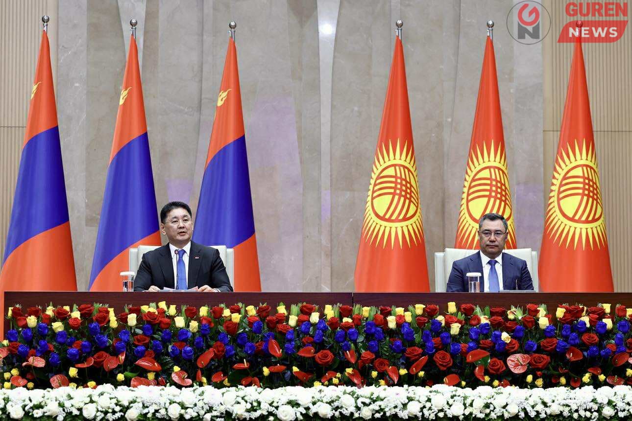 Ерөнхийлөгч У.Хүрэлсүх, С.Жапаров нар “Иж бүрэн түншлэл”-ийн харилцаа тогтоосноо зарлалаа