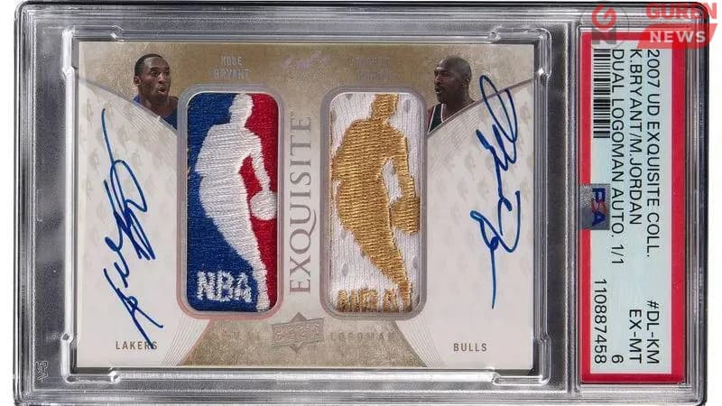 Майкл Жордан, Коби Брайнт нарын гарын үсэгтэй карт 12.9 сая ам.доллараар xудалдаалагдав.