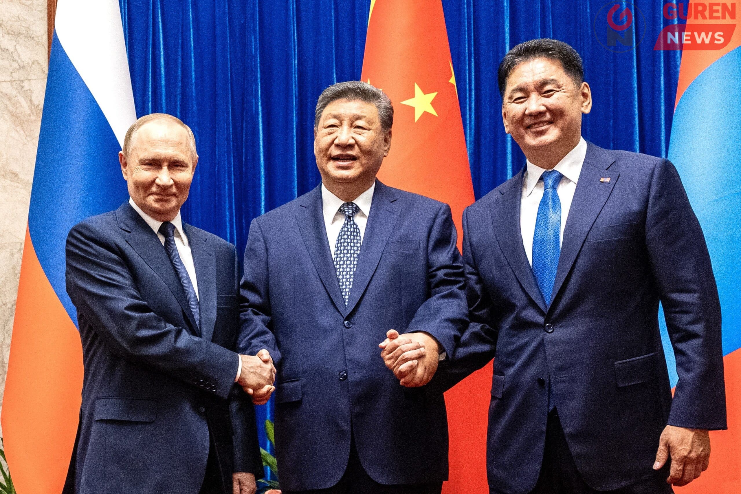 Монгол, Хятад, Орос гурван улсын төрийн тэргүүн уулзлаа