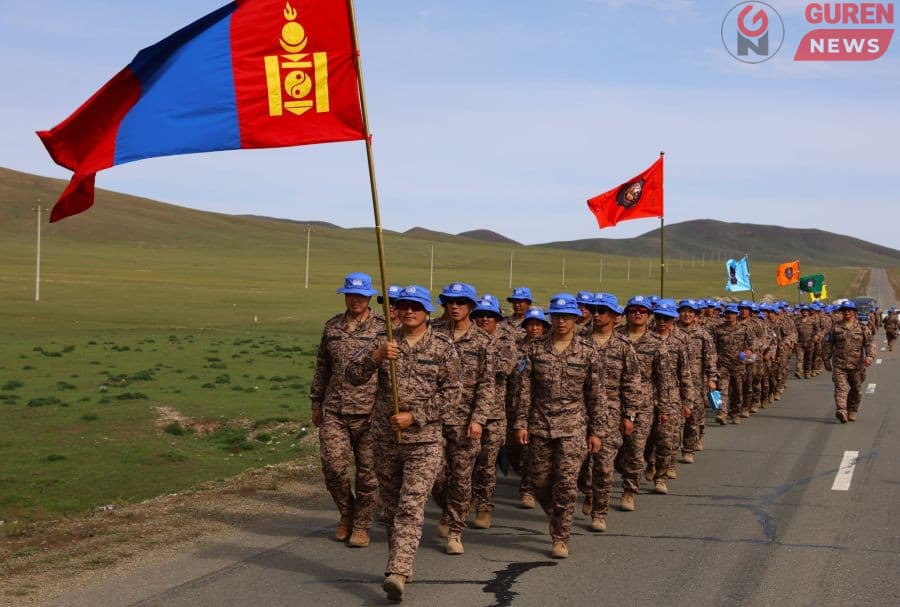 Монгол Улсын энxийг саxиулагчид Өмнөд Суданыг зорив