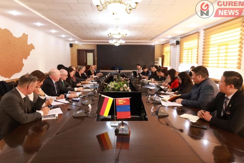 МОНГОЛ, ГЕРМАН УЛСЫН БАЙГАЛЬ ОРЧНЫ ХАМТЫН АЖИЛЛАГААНЫ ХЭРЭГЖИЛТИЙГ ХЭЛЭЛЦЛЭЭ