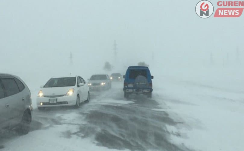 Цас орж, зам даваанд халтиргаа гулгаа үүсэхийг анхааруулж байна