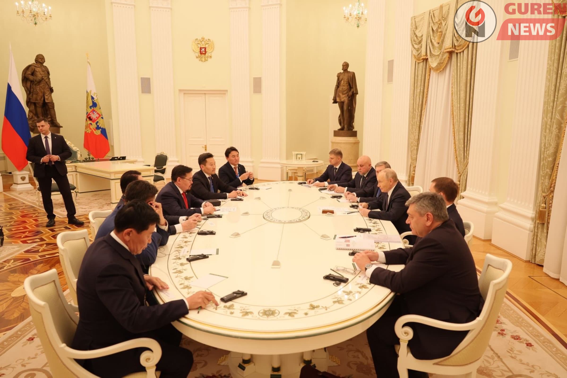 Ерөнхий сайд Г.Занданшатар ОХУ-ын Ерөнхийлөгч В.В.Путинд бараалхлаа