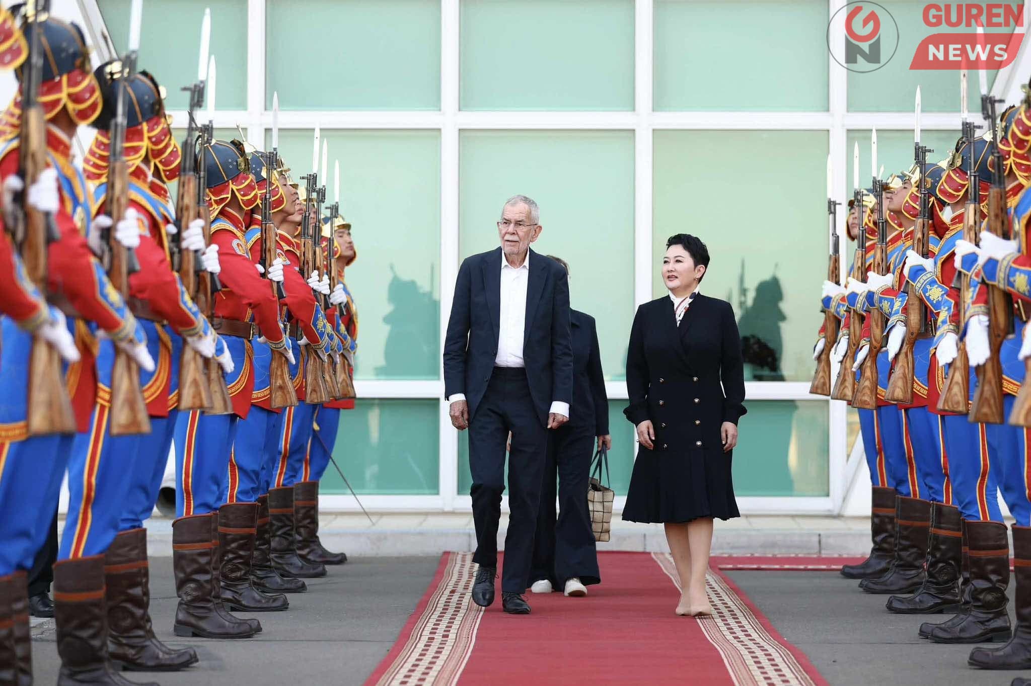 Австри улсын Ерөнхийлөгчийн айлчлал албан ёсоор эхэллээ