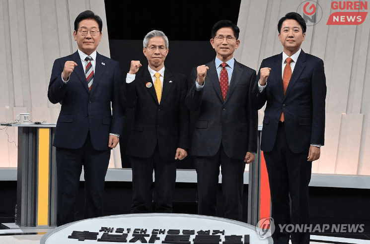 Өмнөд Солонгосын ерөнхийлөгчид нэр дэвшигчдийн дунд сүүлчийн мэтгэлцээн болжээ