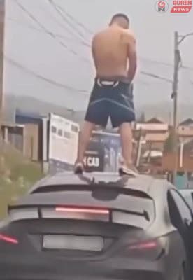 Машин дээрээ бие зассан этгээдийг шалгаж эхэлжээ