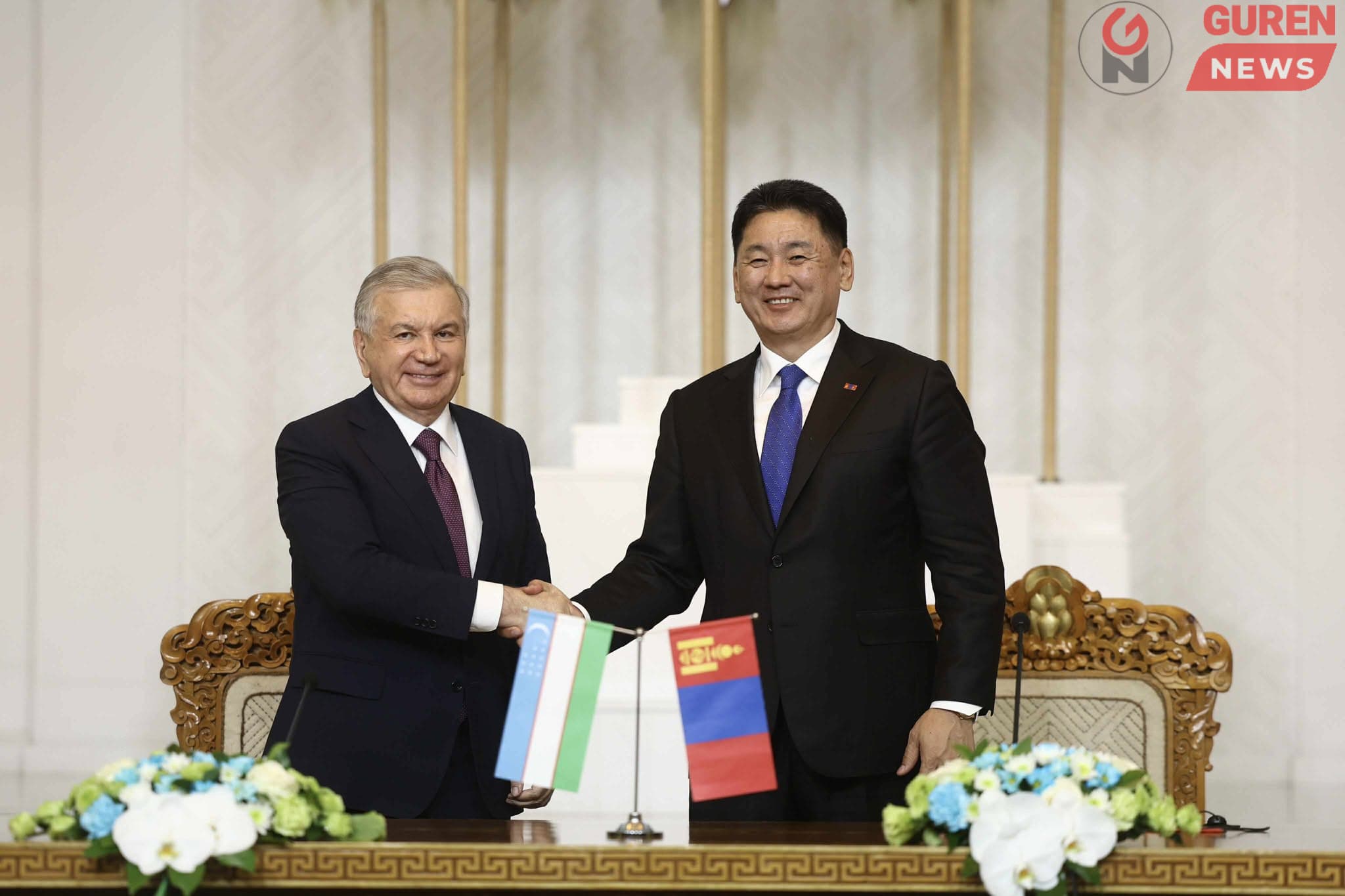 Монгол Улс болон Бүгд Найрамдаx Узбекстан Улсын xооронд ” Иж Бүрэн Стратегийн Түншлэл” тогтоов