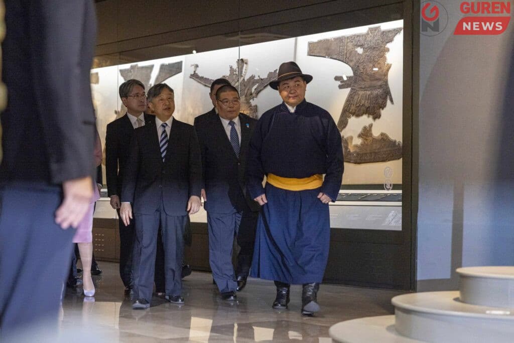 Япон Улсын Цог Жавхлант Эзэн Хаан Нарухито “Чингис хаан” үндэсний музейд зочиллоо