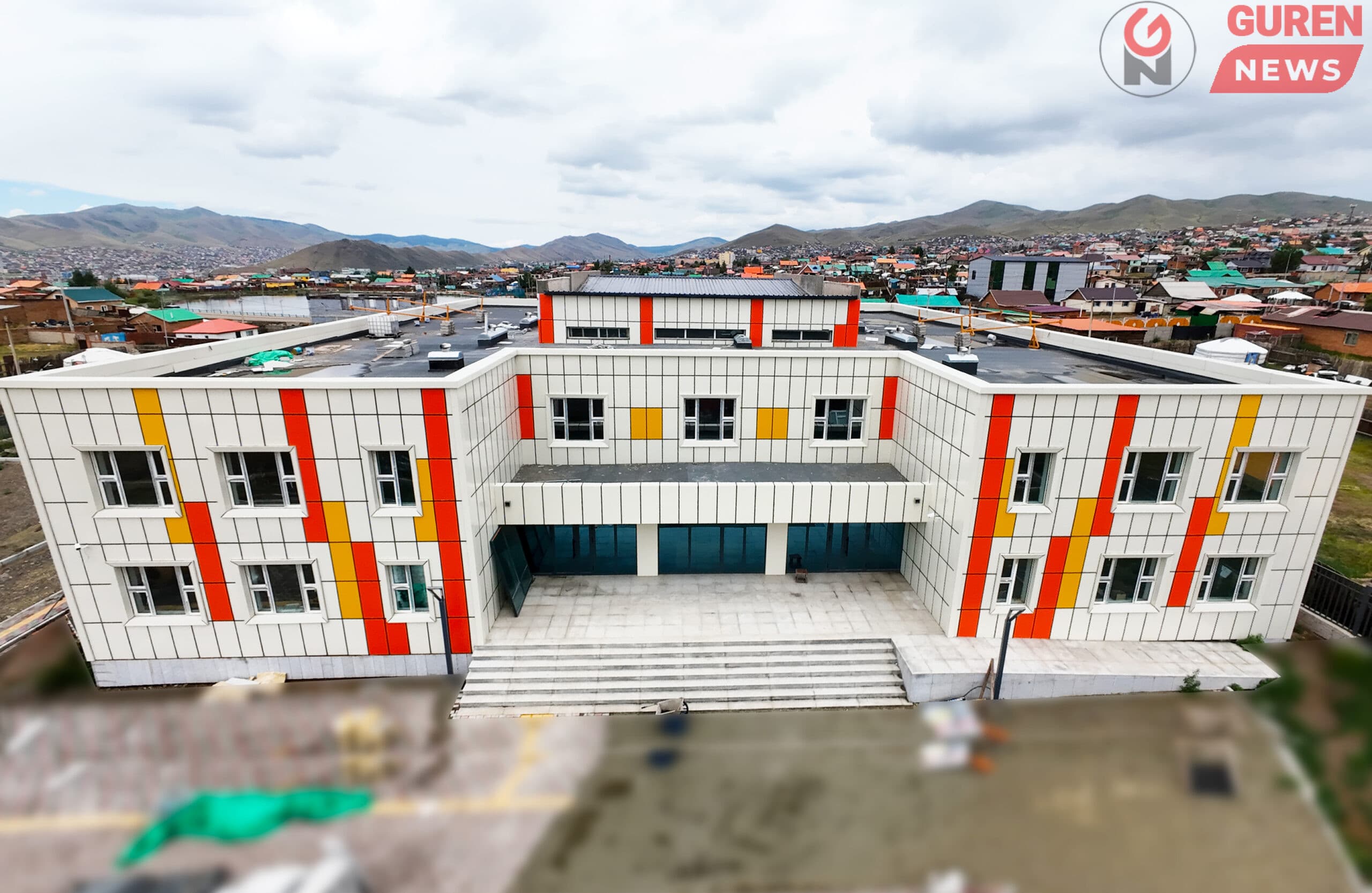 Сонгинохайрхан дүүрэгт 280 хүүхдийн суудалтай бага сургууль, цэцэрлэгийн цогцолборын барилга угсралтын ажил 80 хувьтай байна