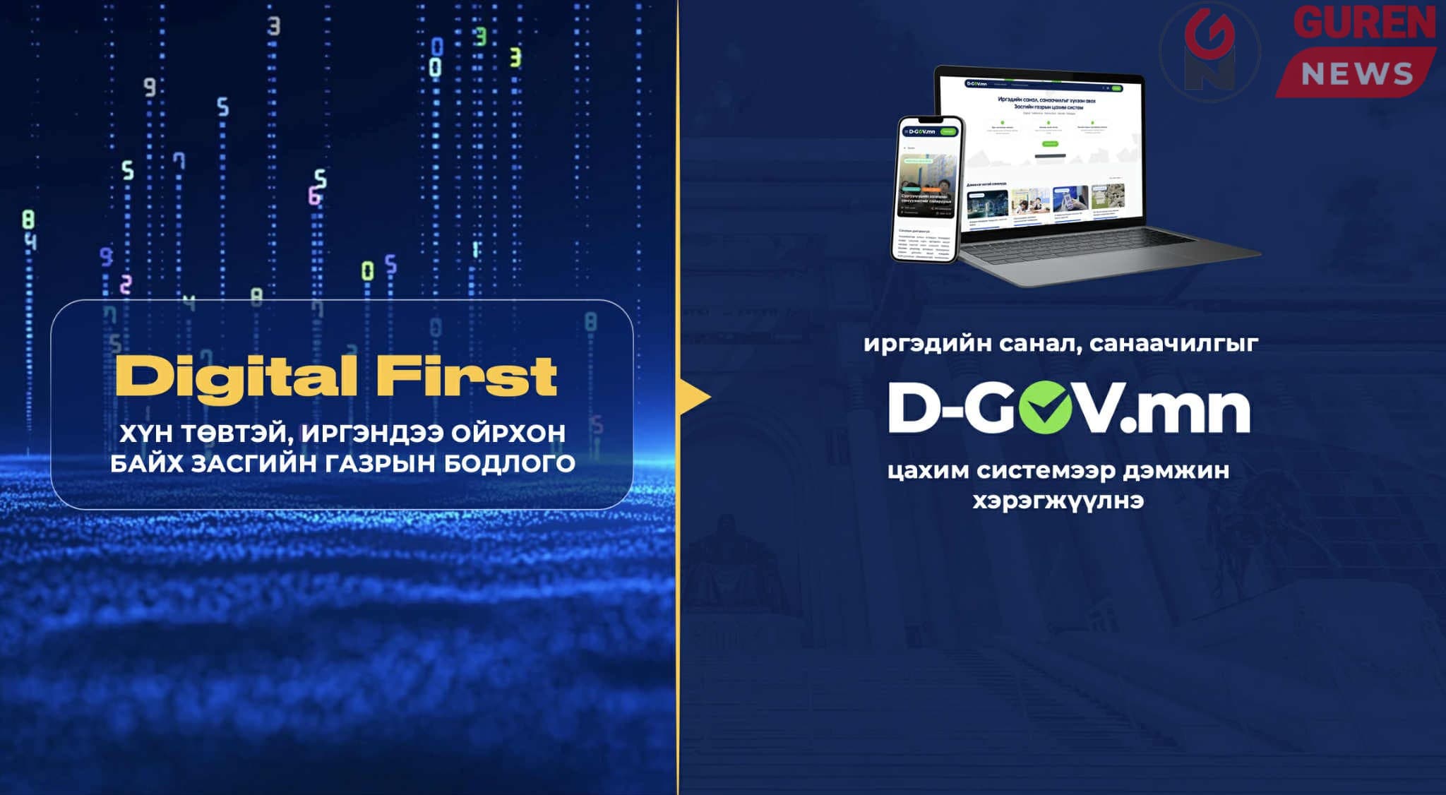 Засгийн газрын шинэ цахим систем болох D-GOV.mn нь иргэдийн санал, санаачилгыг илүү нээлттэй авч хэлэлцэх боломжийг бүрдүүлэв.