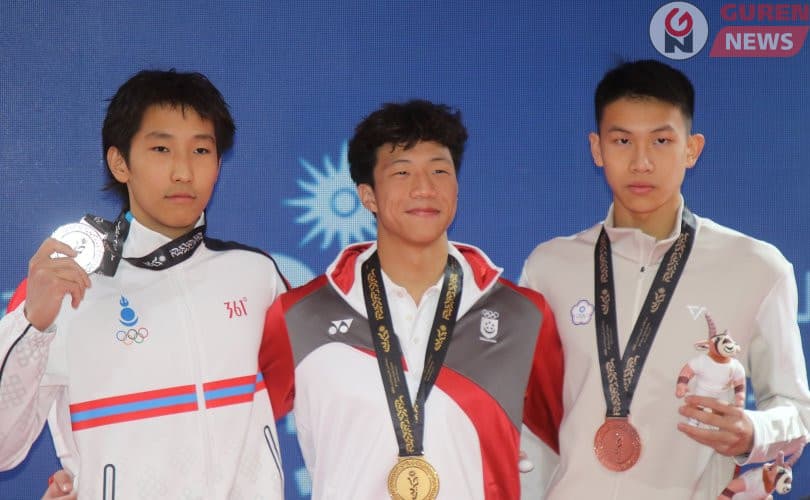 Э.Эрхэс Азийн залуучуудын наадмаас мөнгөн медаль хүртлээ